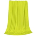 thumbnail image 2 of Balery Yellow Manta de Felpa Suave y Acogedora – Cobija de Franela Aterciopelada para Cama, Lavable y Cálida para Sofá, Mascotas, Transpirable-40"x30", 2 of 7