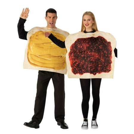 Adult Peanut Butter And Jelly Costume