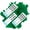 6" Dark Green, variant on Ultimate Confetti - 8 Pack Multicolor Confetti Wands - Handheld 14" Biodegradable Tissue Paper Confetti Flick Sticks For Wedding, Birthday, Parties & Live Events - 2 Handfuls, 1.5 oz Each Stick