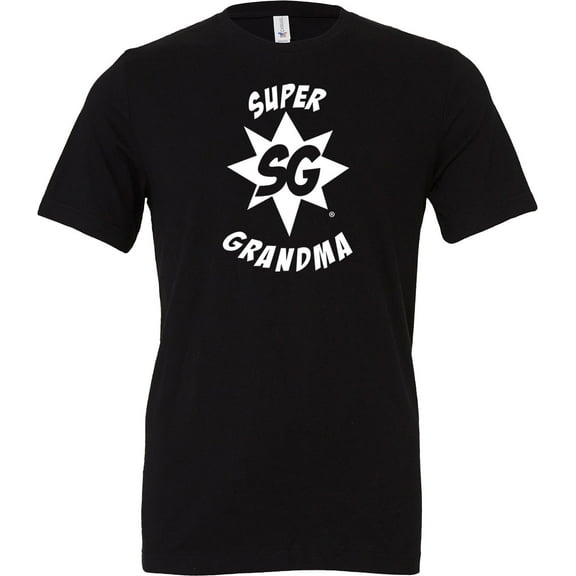 Super Grandma Superhero SG Logo Women's Short Sleeve T-Shirt