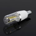 thumbnail image 3 of Bombilla LED E14 vintage de 220 V, regulable, 3 W, luz blanca fría, diseño de filamento para iluminación duradera del hogar, 3 of 4