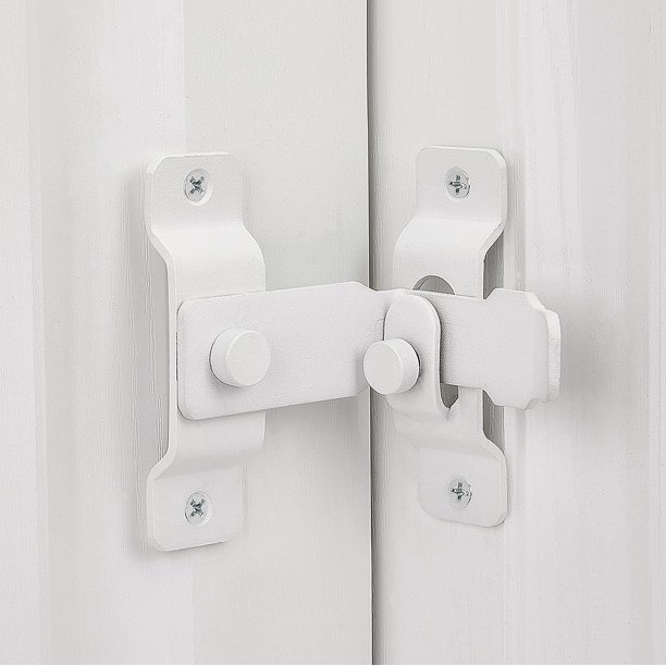 2 Packs 90 Degree Flip Barn Door Lock,Protect Privacy-Security Gate  Latch,Hook Lock Latch for Barn,Sliding Door Antique Lock Gate Latches Wine  Cabinet