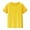 Yellow, variant on XUELUO Toddler Boys Shirts & Tops Kids Solid Color Short Sleeve Plain Tees Girl Unisex Children Crew Neck Shirt Outwear