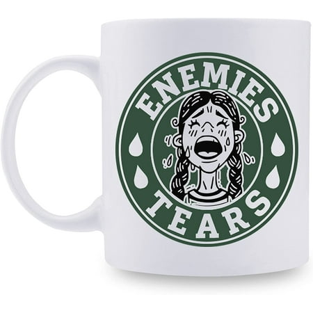 

Enemies Tears Mug for Military Sarcastic Men Women Mom Dad Boyfriend Son Coworker - Funny Christmas Birthday Valentines Fathers Day 11oz Coffee Mug (Enemies Tears)