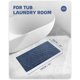 thumbnail image 2 of Non-Slip Bath Mat, Absorbent Bathroom Rug, Soft Microfiber Shower Mat, Machine Washable, 50 x 130 cm, Blue, 2 of 5