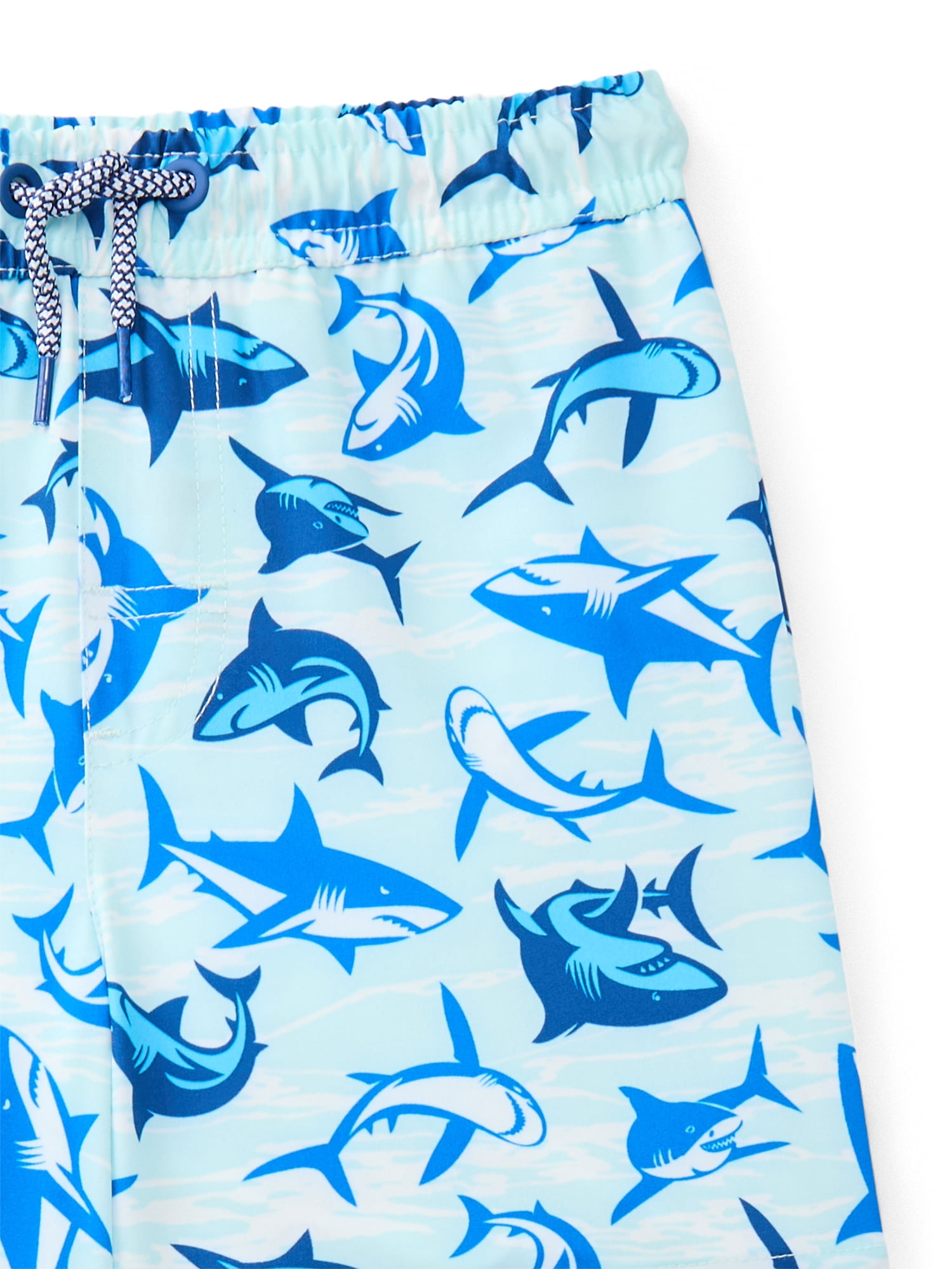 Wonder Nation Baby and Toddler Quick- Dry Swim Trunk, Sizes 12M-5T