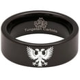 thumbnail image 5 of Soaring Double Eagle Tungsten Carbide Ring, 5 of 9
