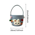 thumbnail image 2 of zhangmingg Egg Storage with Handle for Kids Toddlers and Babies Holiday Decorative Rope Organizer, 2 of 5