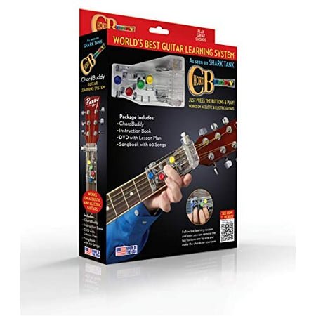 ChordBuddy Learning System: Includes Color-Coded Songbook, Instruction Book, DVD and ChordBuddy Device!