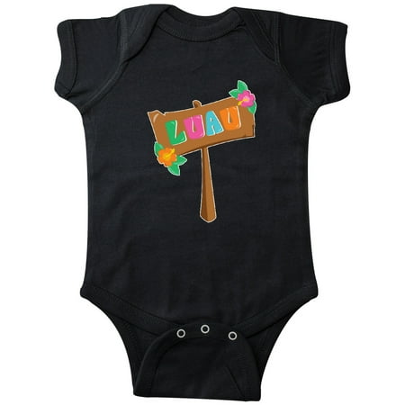 

Inktastic Luau Sign Gift Baby Boy or Baby Girl Bodysuit