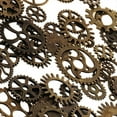 thumbnail image 2 of RAIN 200g Lot Mixed Bronze Steampunk Cogs And Gears Clock Hand Charm, 2 of 5