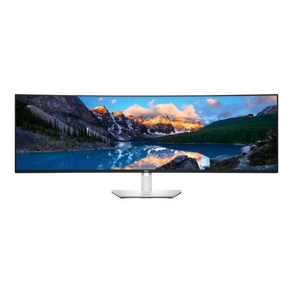 Dell UltraSharp U4924DW - LED monitor - curved - 49" - 5120 x 1440 5K Dual QHD @ 60 Hz - IPS Black - 350 cd/m�� - 2000:1 - 5 ms - 2xHDMI, DisplayPort, USB-C - speakers - with 3 years Basic Hardware Service with Advanced Exchange