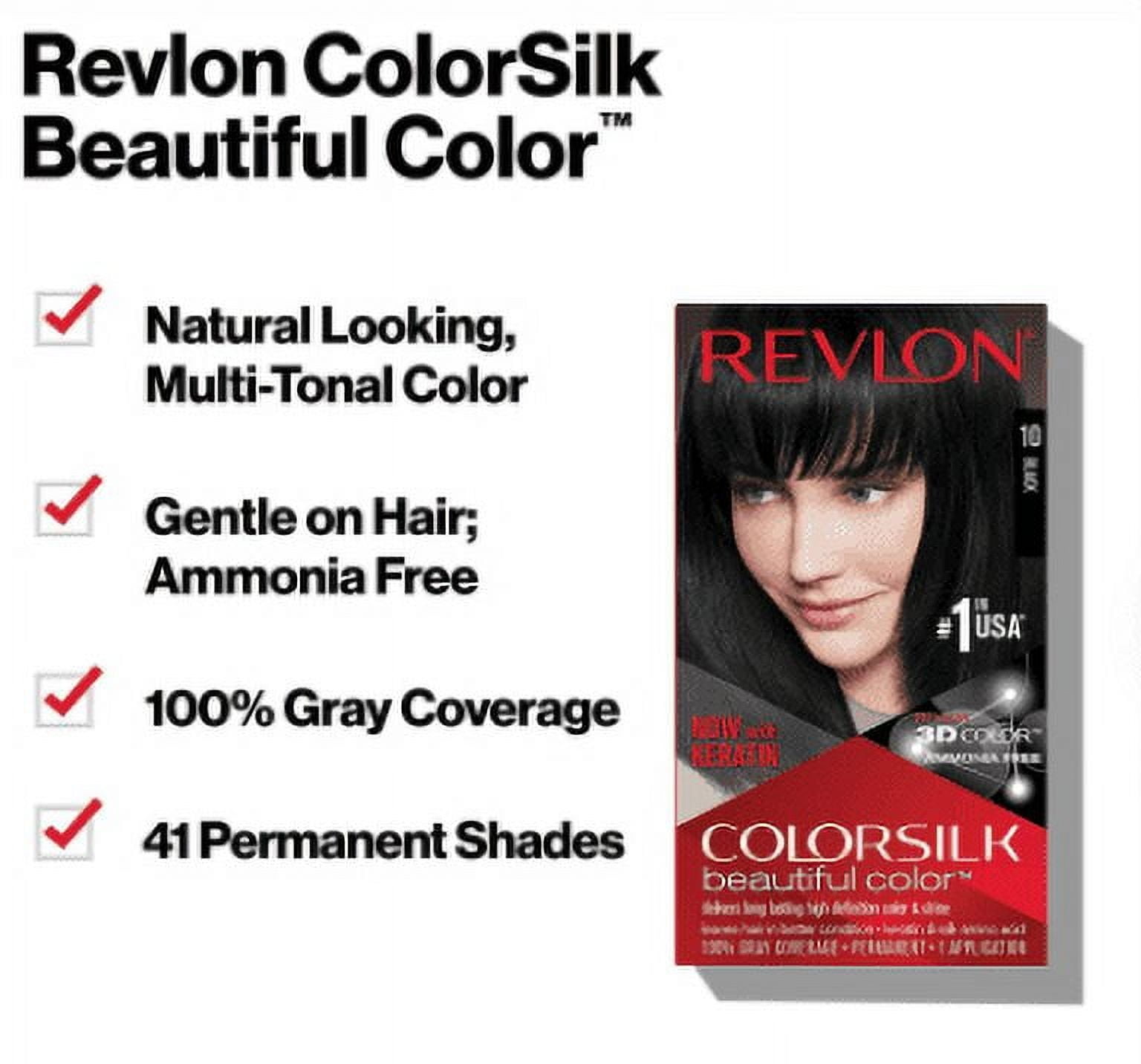 2 Pack - Revlon ColorSilk Hair Color, 51 Light Brown 1 ea