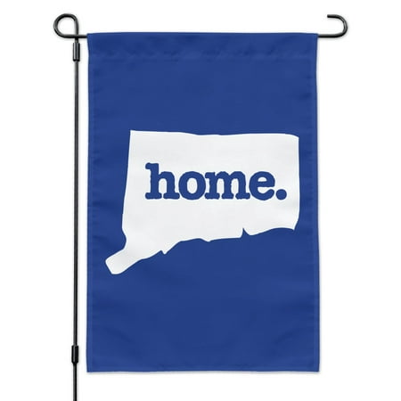 Connecticut CT Home State Solid Navy Blue Officially Licensed Garden Yard Flag