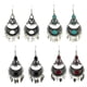 thumbnail image 3 of Pendientes Vintage Hugo para mujer estilo bohemio Beige, 3 of 8