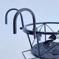 thumbnail image 4 of koolsoo Hanging Railing Planter Baskets Flower Pot Holder Hanger Iron Potted Plants Rack Black, 4 of 7