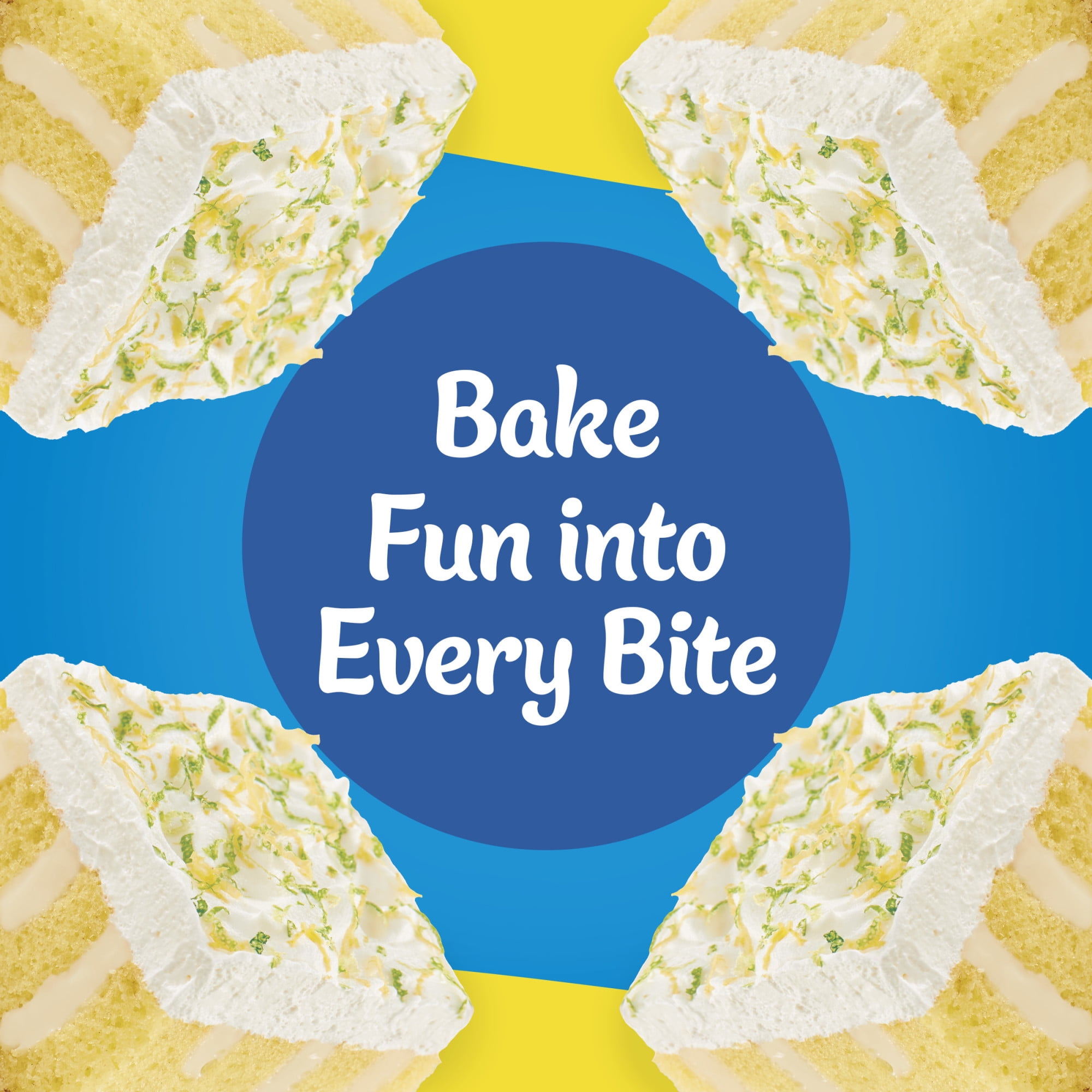 Pillsbury Moist Supreme Lemon Cake Mix, 15.25 oz Box