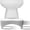 White Leg, variant on JEP201S Non-Slip Adjustable Poop Stool, Brown Leg