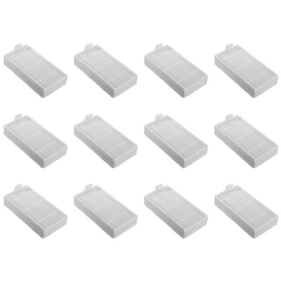 HEPA Filter Fits Ilife Model V3s V3s pro, V5, and V5s V5s Pro Robotic Vacuum Cleaner, 12 Packs