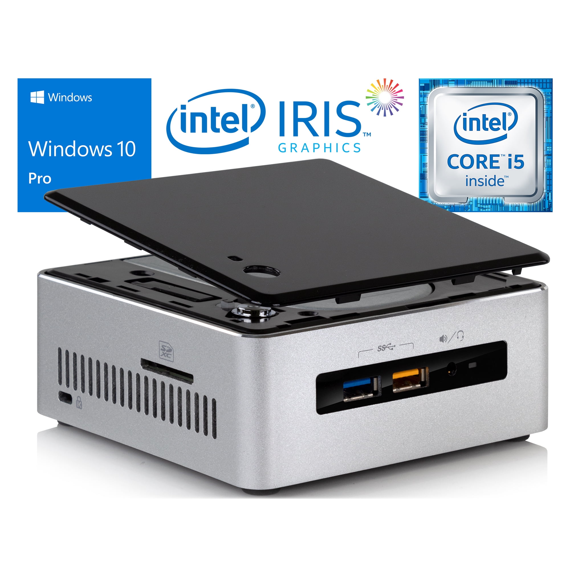 Intel NUC6i5SYH Mini PC, Intel Core i5-6260U Upto 2.90GHz, 16GB