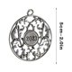 thumbnail image 3 of Teissuly Christmas Metal Pendants Decorative, Metal Pendants On The Christmas Tree in The Christmas Living Room Teissuly WER202309200879, 3 of 5