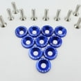 thumbnail image 3 of 10Pcs M6 Anodized Aluminum Fender Screw Washers & Bolts Auto Accessories, 3 of 7