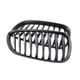 thumbnail image 1 of 2 piezas de rejilla frontal de riñón de doble línea para suministros de coche, marco de doble listón, parrilla de carreras exterior izquierda y Sunnimix Rejillas de riñón delantero, 1 of 8