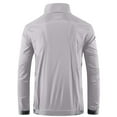 thumbnail image 4 of Men's Sun Protection Outdoor Lightweight Quick Dry Jacket Full Zip Shand Collar Jacket Long Sleeve Fishing Hiking Running Swim Shirt, 4 of 6