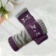 thumbnail image 2 of YOTQUSKI Fingerless Gloves Womens, Women Gloves Winter, Warm Gloves, Womens Winter Gloves Touchscreen, Cold Weather Thermal Embroidery Splicing Knitted Glove, Cute Cat, 2 of 3