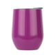 thumbnail image 1 of Vasos de Cerveza Agua Café Té 12 Oz Vasos Bebida Helada Copa Vino Aislada Resistente para al Aire Libre Camping Morado Macarena Vaso de vino de acero inoxidable, 1 of 8