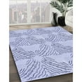 thumbnail image 3 of Ahgly Company Machine Washable Indoor Rectangle Transitional Lavender Blue Area Rugs, 7' x 10', 3 of 7
