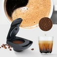 thumbnail image 2 of Convertisseur de Dosettes de Café Plateau de Machine à Café Réutilisable Adaptateur de Dosettes de Café Texture de Qualité Alimentaire Accessoire de Machine à Café, 2 of 7