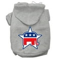 thumbnail image 4 of Pet Dog  Cat Hoodie Screen Printed, "Republican", 4 of 10