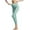 Mint Green, variant on CFLVAEK Fleece Lined Leggings for Women Thick Warm Thermal Winter Legging Stretch High Waist Tights Comfort Seamless Yoga Pants Pink XXL