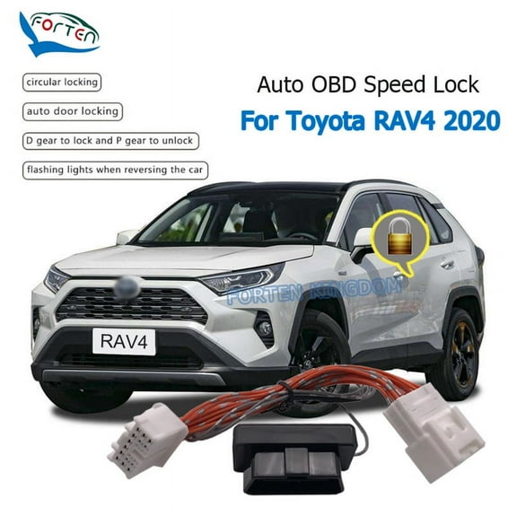 Car Automatic OBD Gear Door Speed Lock & Unlock Device For Toyota RAV4 2020