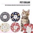 thumbnail image 2 of Pet Cervical Collar Adjustable Washable Good Ductility Pet Cat Surgery Wound Healing Protective Cone for Puppy, 2 of 8