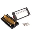 thumbnail image 4 of 1set Humbucker Pickup Chrome for Gibson Les Paul Replacement, 4 of 4