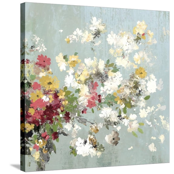 Art.com Abstract Bouquet II Stretched Canvas Print Wall Art by Allison Pearce, 30" x 30"