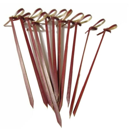 

Sijiali 100Pcs/Bag Fruit Forks Sharp Tip Non-slip Healthy Convenient Party Salad Fruit Sticks Restaurant Supplies