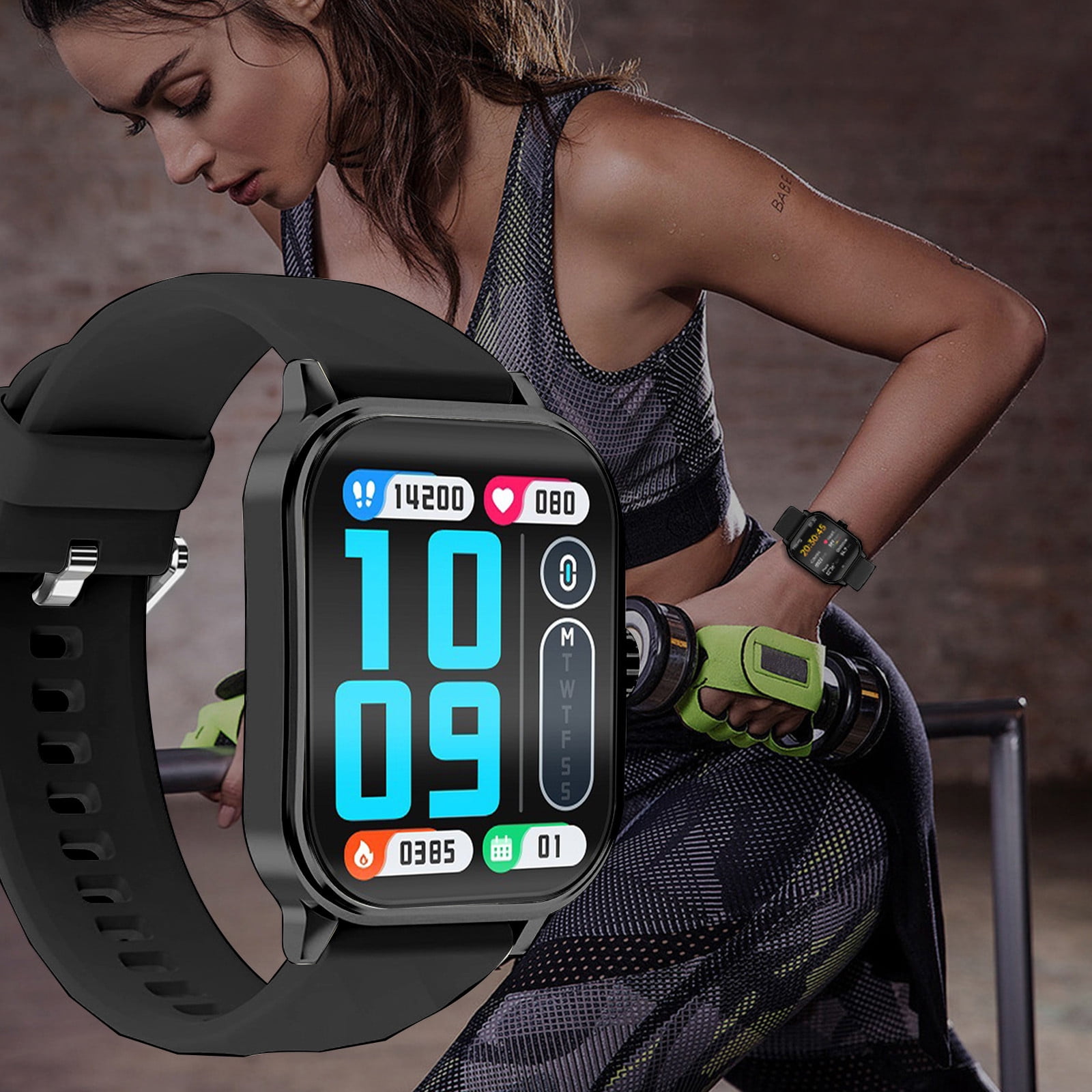 End of Season Clearance JASKFLY Smart Watches Smart Watch Bluetooth Call Offline Payment Step Counting Multi functional HD Large Screen Smart Watch