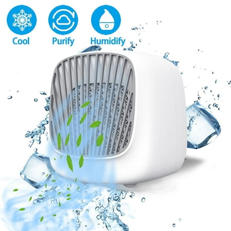 

WinysinAir in Fan Cooler Household Dorm Refrigerator Desktop Conditioning Mini Portable Smart home