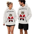 thumbnail image 4 of JAJAHO Unisex Christmas Santa Cat Hoodie Pet Holder Kitten Puppy Carriers Pullover Fuzzy Sweatshirt With Zipper Pouch, 4 of 6