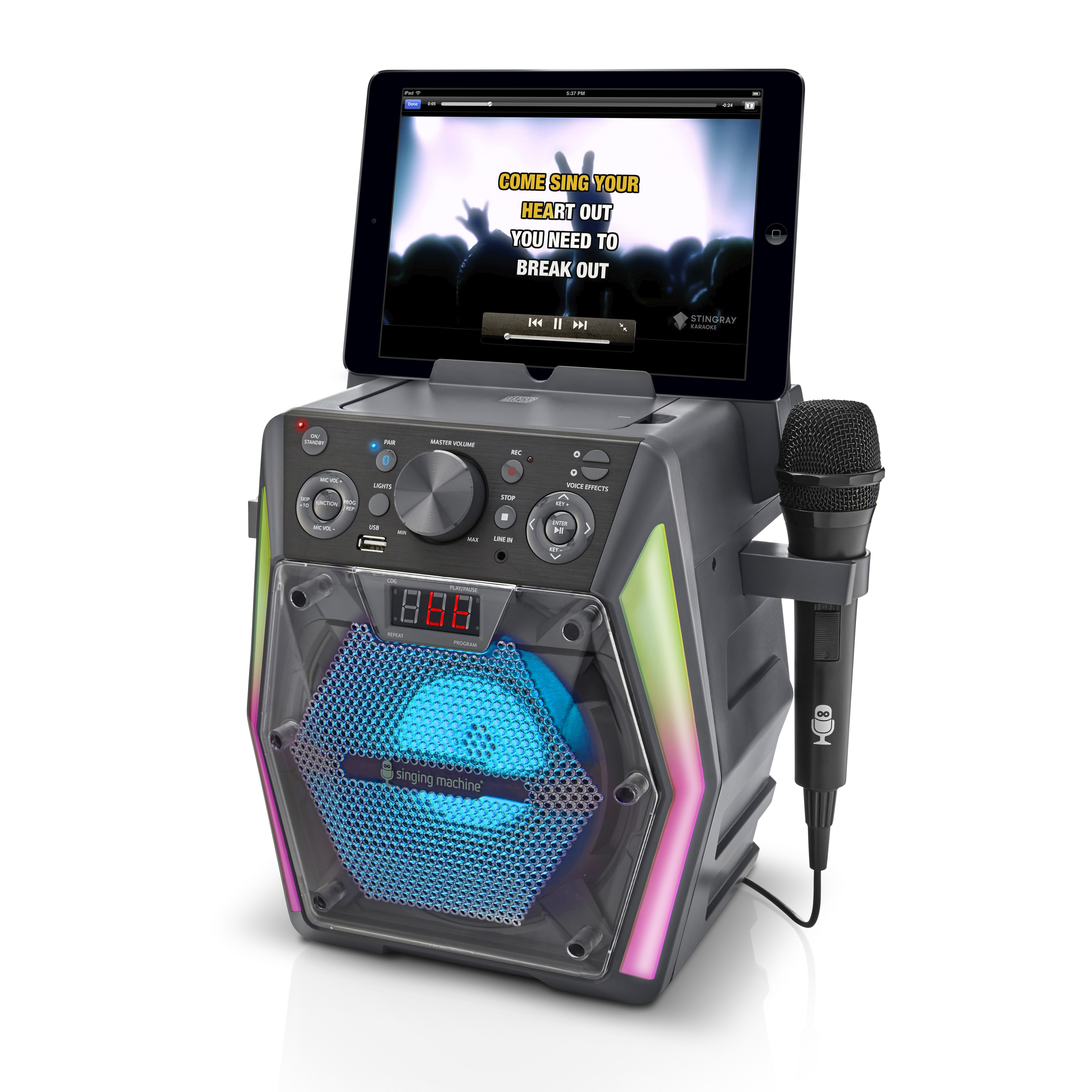 Singing Machine Bluetooth Karaoke SML2300 - image 5 of 10
