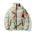 thumbnail image 3 of Parkas de algodón estampadas con esculturas de moda, abrigos de invierno modernos y versátiles para hombre, chaquetas cómodas y cálidas para hombre, 3 of 5