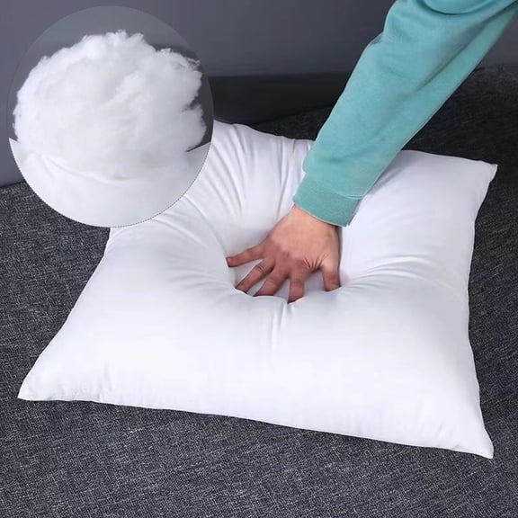Pillow Core,18" X 18" Square Cushion with Soft Fluffy Padding and White Decorative Pillow Core.