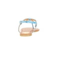 thumbnail image 2 of Victoria K Women's Circle Detail Rhinestone Embellished Fashion Sandal, 2 of 4