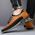 thumbnail image 5 of Men's Oxford Shoes Business Casual Shoes Office Loafers Premium Leather Dress Shoes Comfort Driving Shoes, 5 of 7