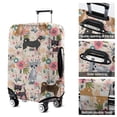 thumbnail image 5 of Chihuahua and Pioneer Flower Luggage Cover Fashion Suitcase Cover Baggage Covers Fit 25-28 Inch Luggage (Go Travel), 5 of 5