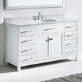 thumbnail image 4 of Virtu Caroline 60 in. Single Bathroom Vanity Set - Round Sink, 4 of 4
