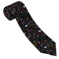 thumbnail image 3 of Fotbe I love you Mom Corbata Clásica para Hombre con Estampado – Corbata de Seda Jacquard Tejida, para Negocios, Bodas y Eventos Formales, 3 of 7